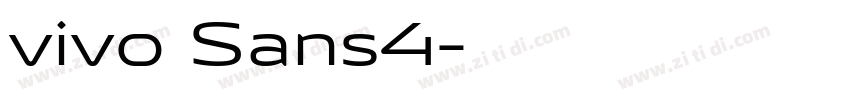 vivo Sans4字体转换 vivo Sans4字体转换